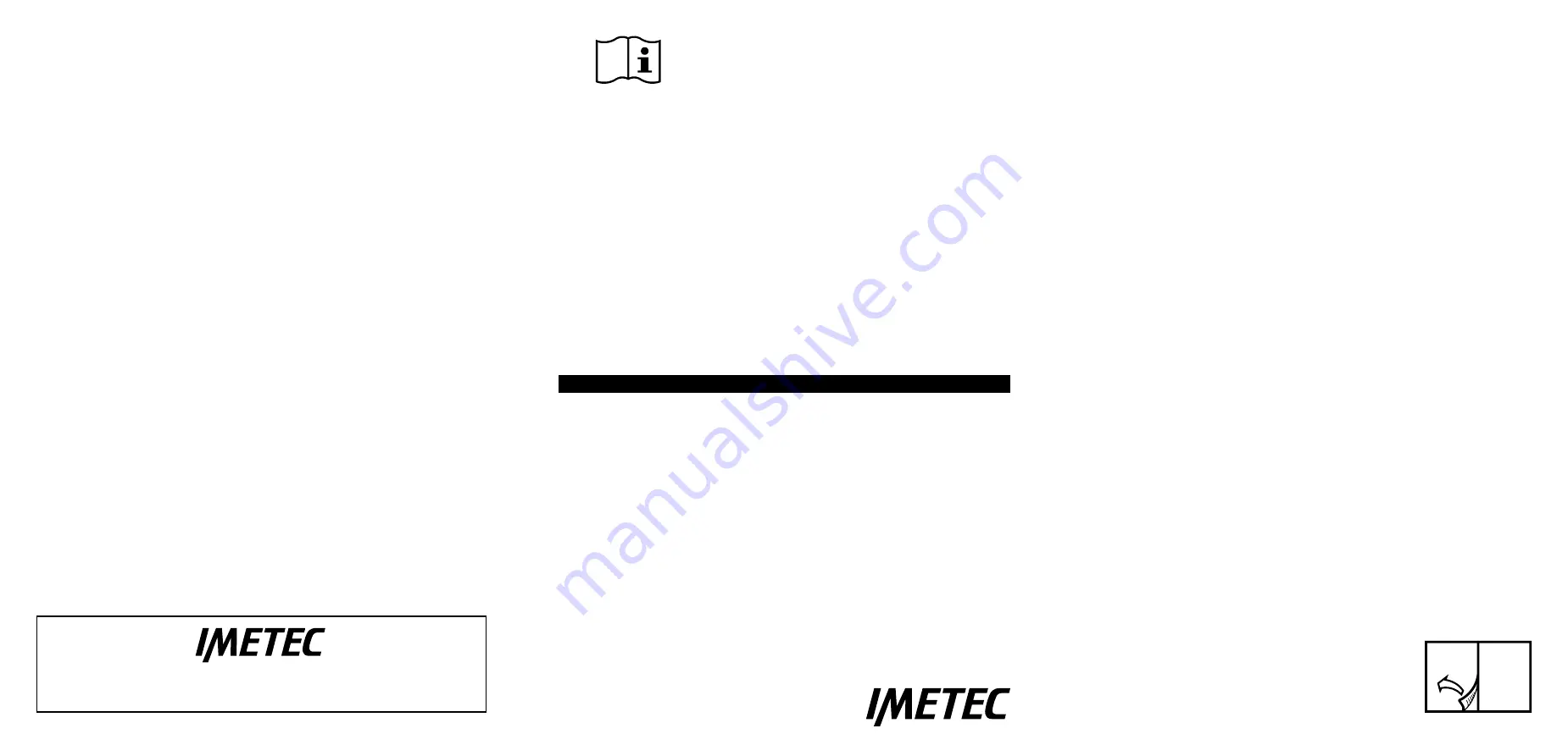 Tenacta IMETEC N5901 Operating Instructions Manual Download Page 1