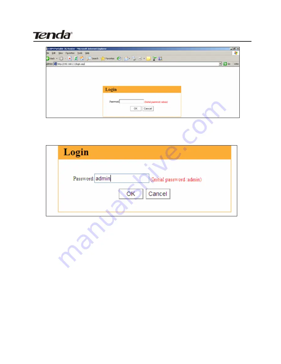 Tenda 3G150B User Manual Download Page 21