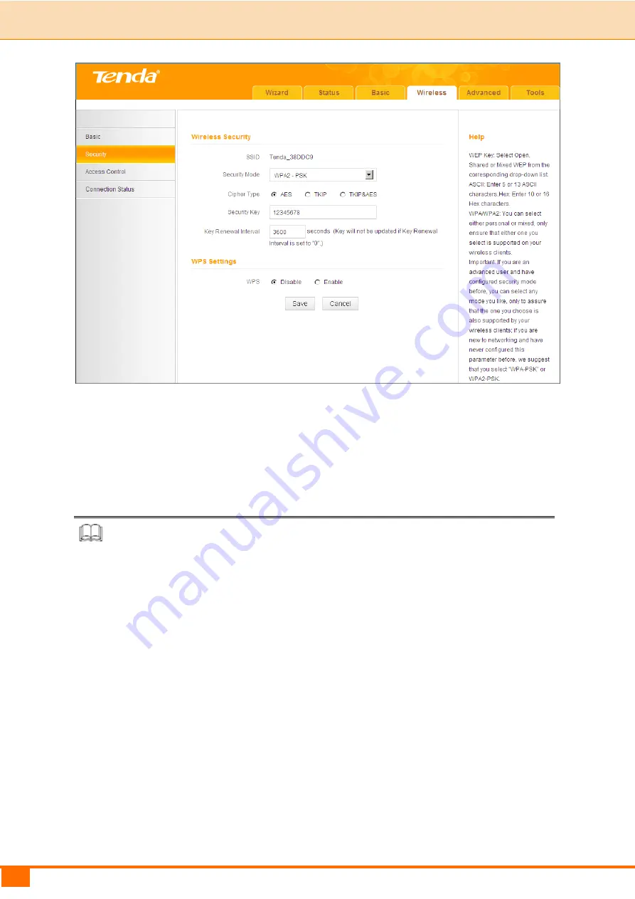 Tenda 4G600 User Manual Download Page 47