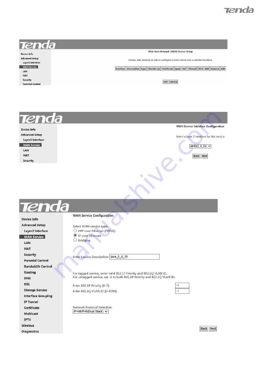 Tenda 6932849430011 User Manual Download Page 44