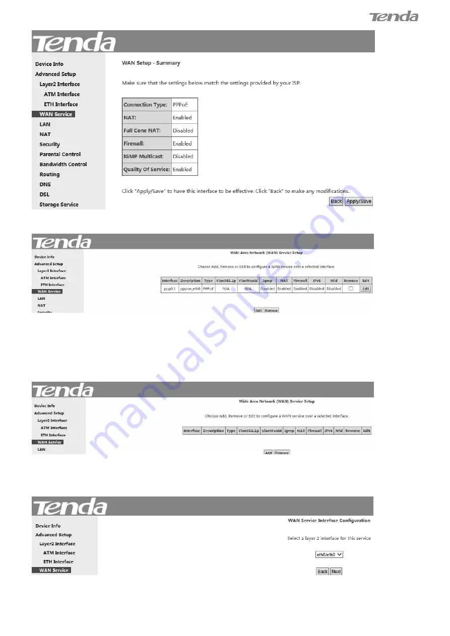 Tenda 6932849430011 User Manual Download Page 67