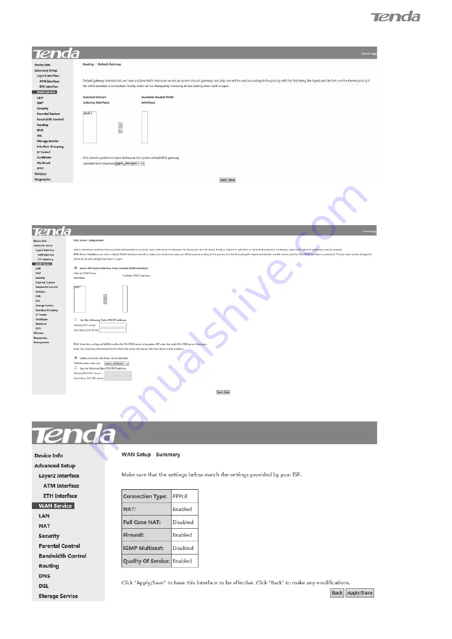 Tenda 6932849430011 User Manual Download Page 69