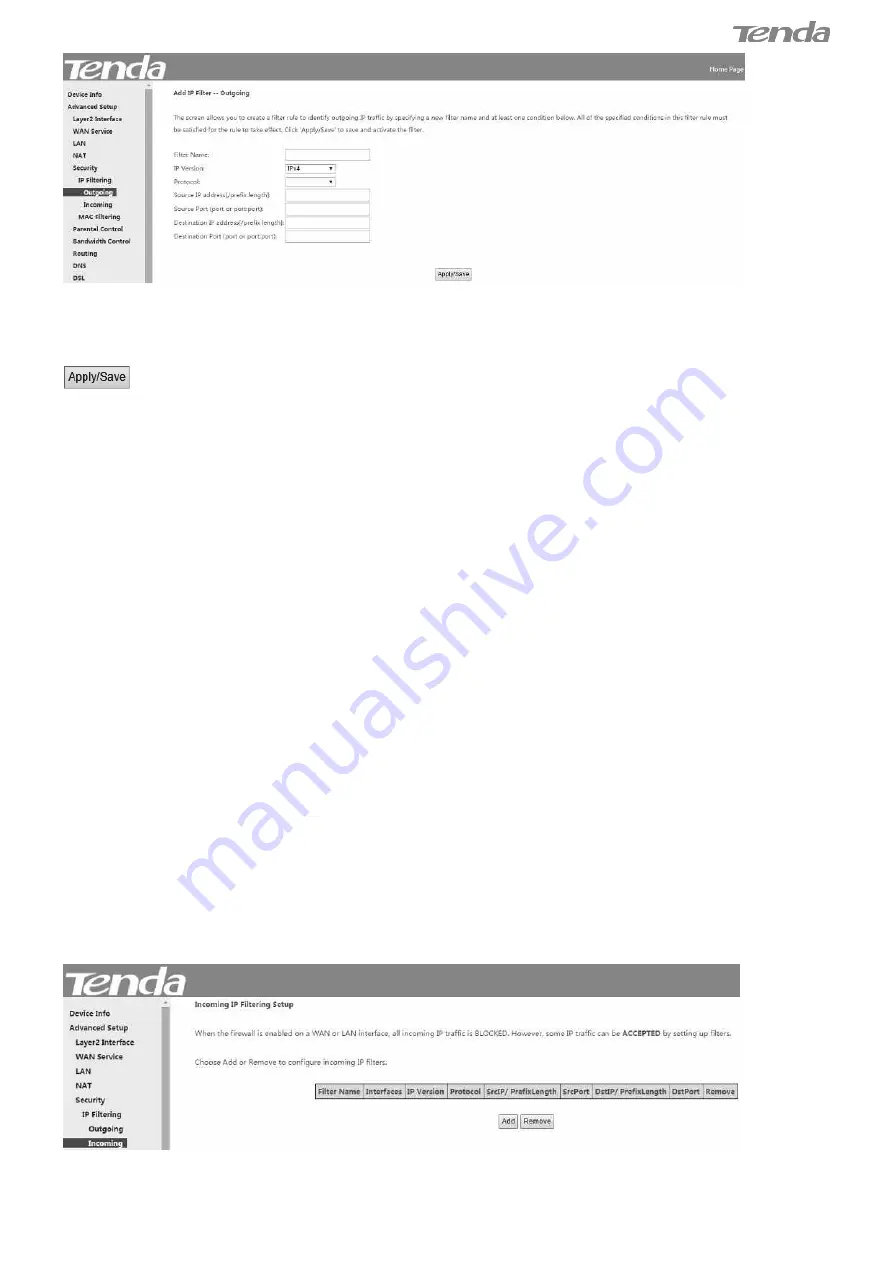 Tenda 6932849430011 User Manual Download Page 93