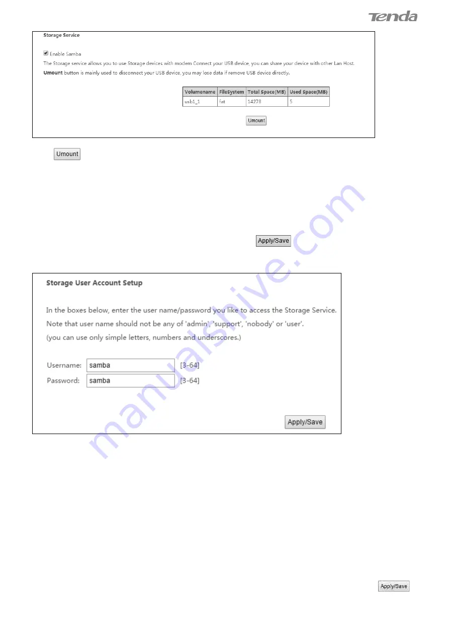 Tenda 6932849430011 User Manual Download Page 106