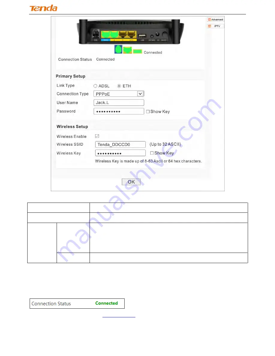 Tenda DH301 User Manual Download Page 13