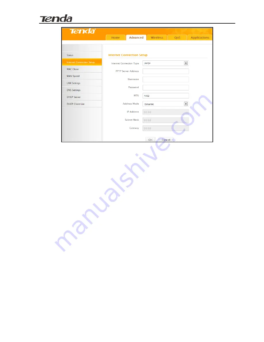 Tenda F357 User Manual Download Page 29