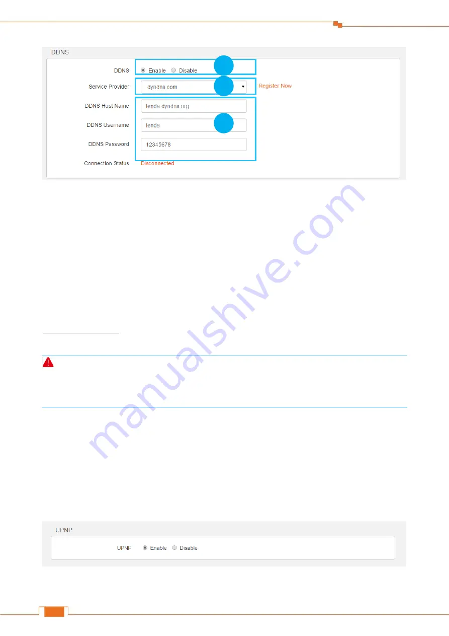 Tenda FH456 User Manual Download Page 62