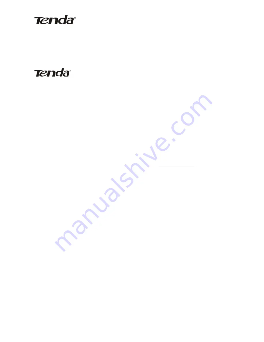 Tenda N3 11N User Manual Download Page 2