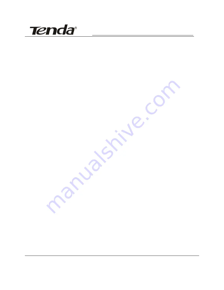 Tenda TED8620B+ User Manual Download Page 3