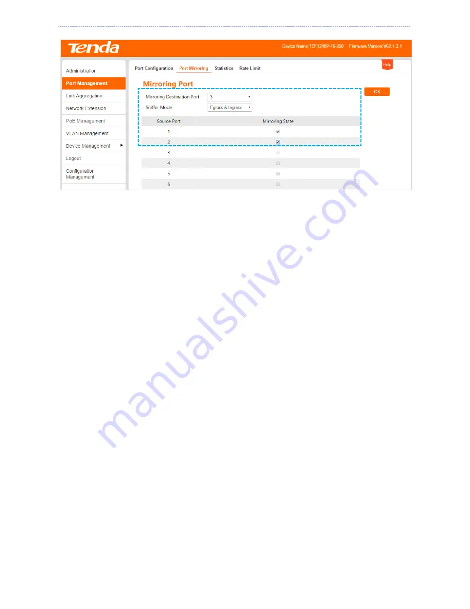 Tenda TEF1210P-8-150W User Manual Download Page 27