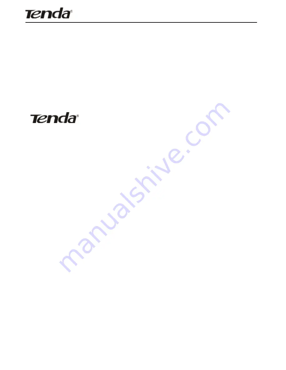 Tenda teg2124t User Manual Download Page 2