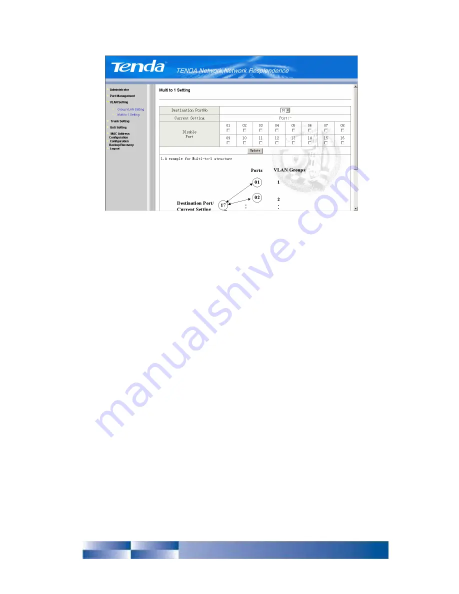 Tenda TEH1208 User Manual Download Page 22