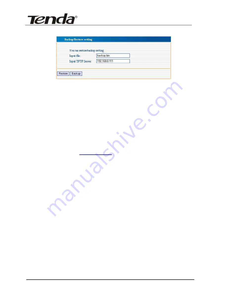 Tenda TWL108R User Manual Download Page 35