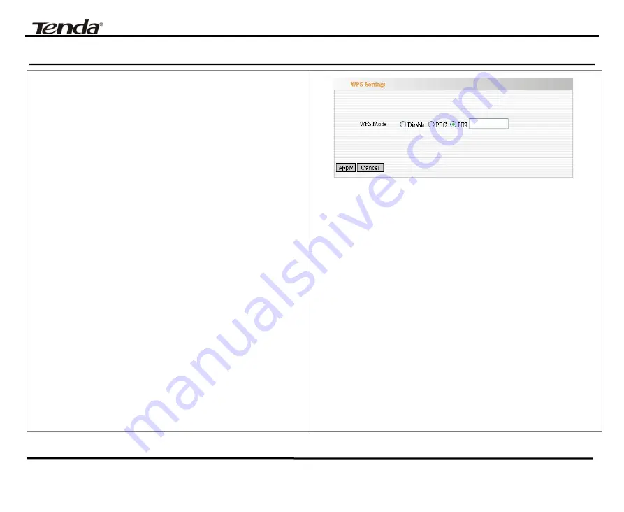 Tenda W302R User Manual Download Page 36