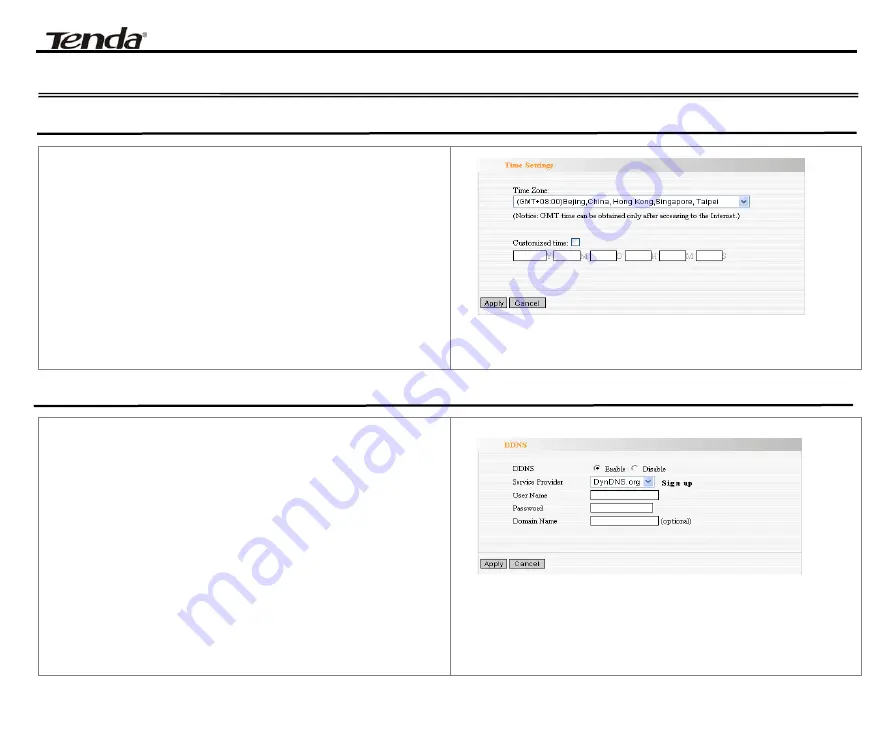 Tenda W302R User Manual Download Page 61