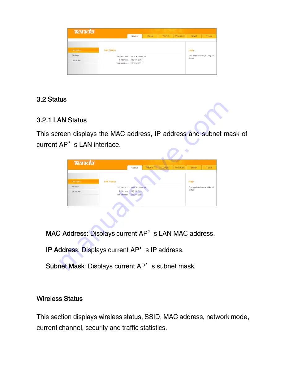 Tenda W310A Manual Download Page 9