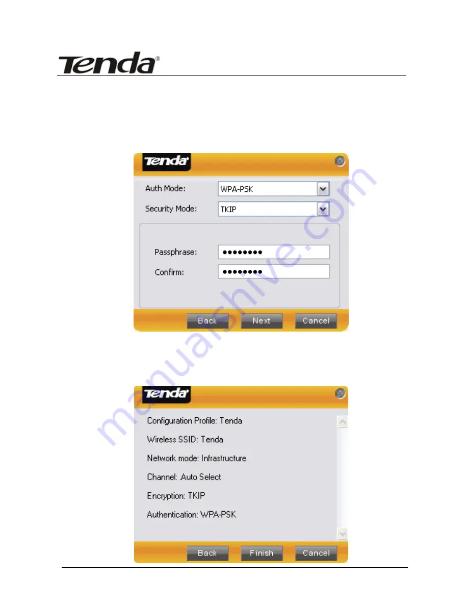 Tenda W54U User Manual Download Page 15