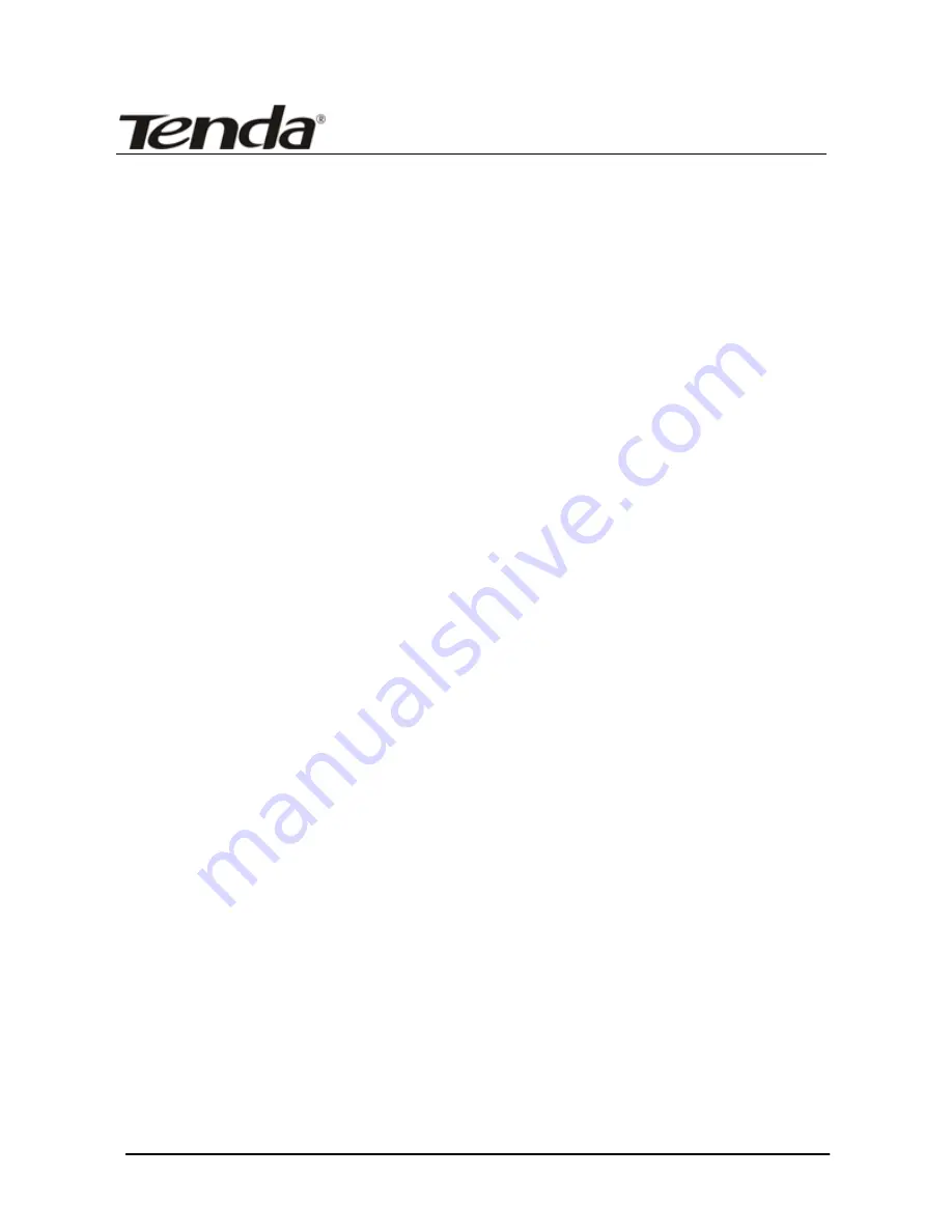 Tenda W54U User Manual Download Page 19