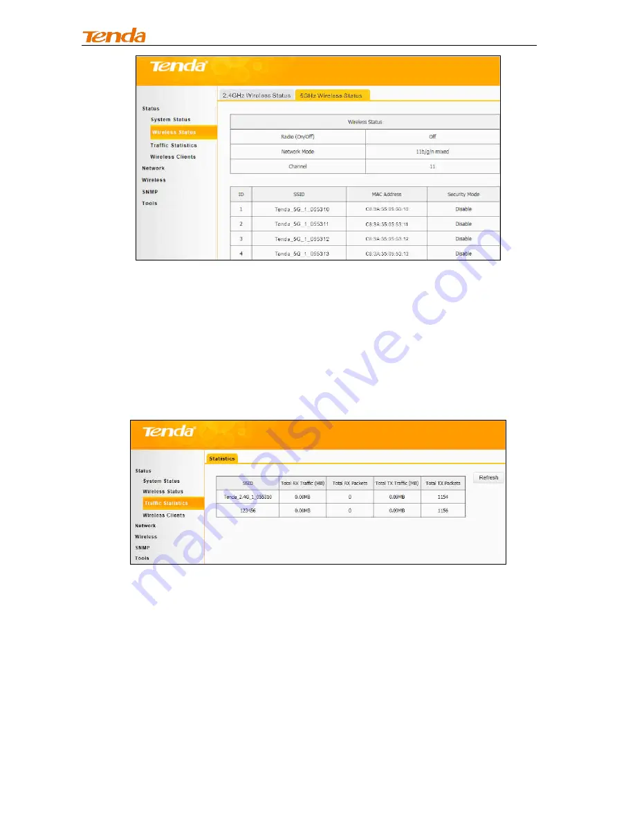 Tenda W900A User Manual Download Page 9