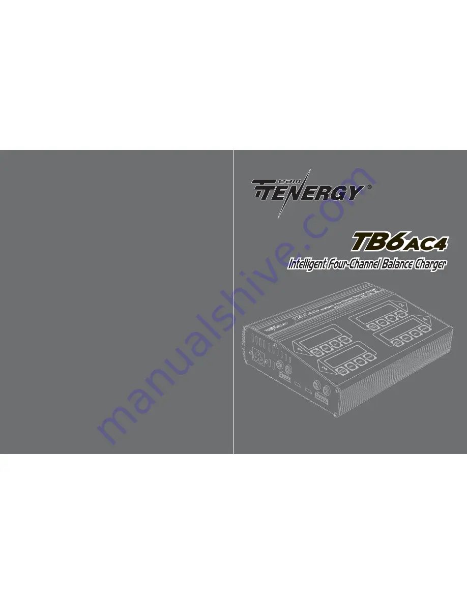 Tenergy tb6ac4 User Manual Download Page 1