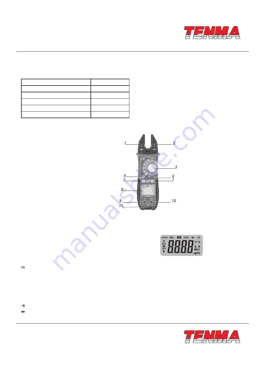 Tenma 72-14440 Скачать руководство пользователя страница 3