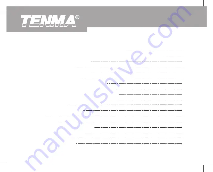 Tenma 72-7712 Скачать руководство пользователя страница 4