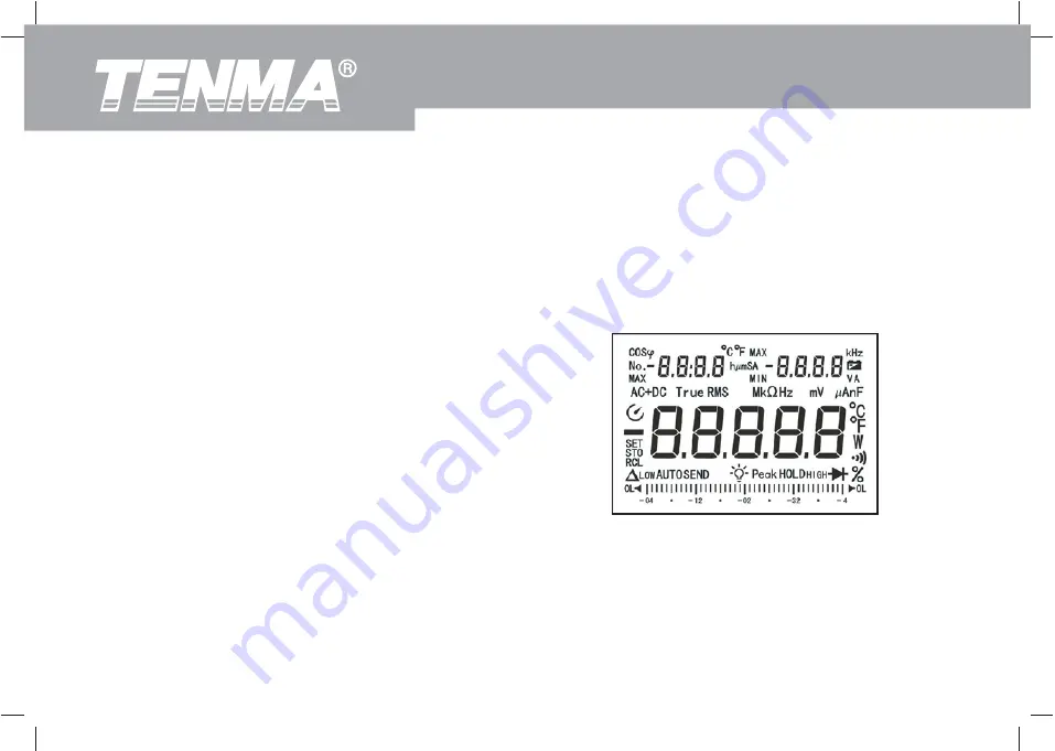 Tenma 72-7730A Скачать руководство пользователя страница 25