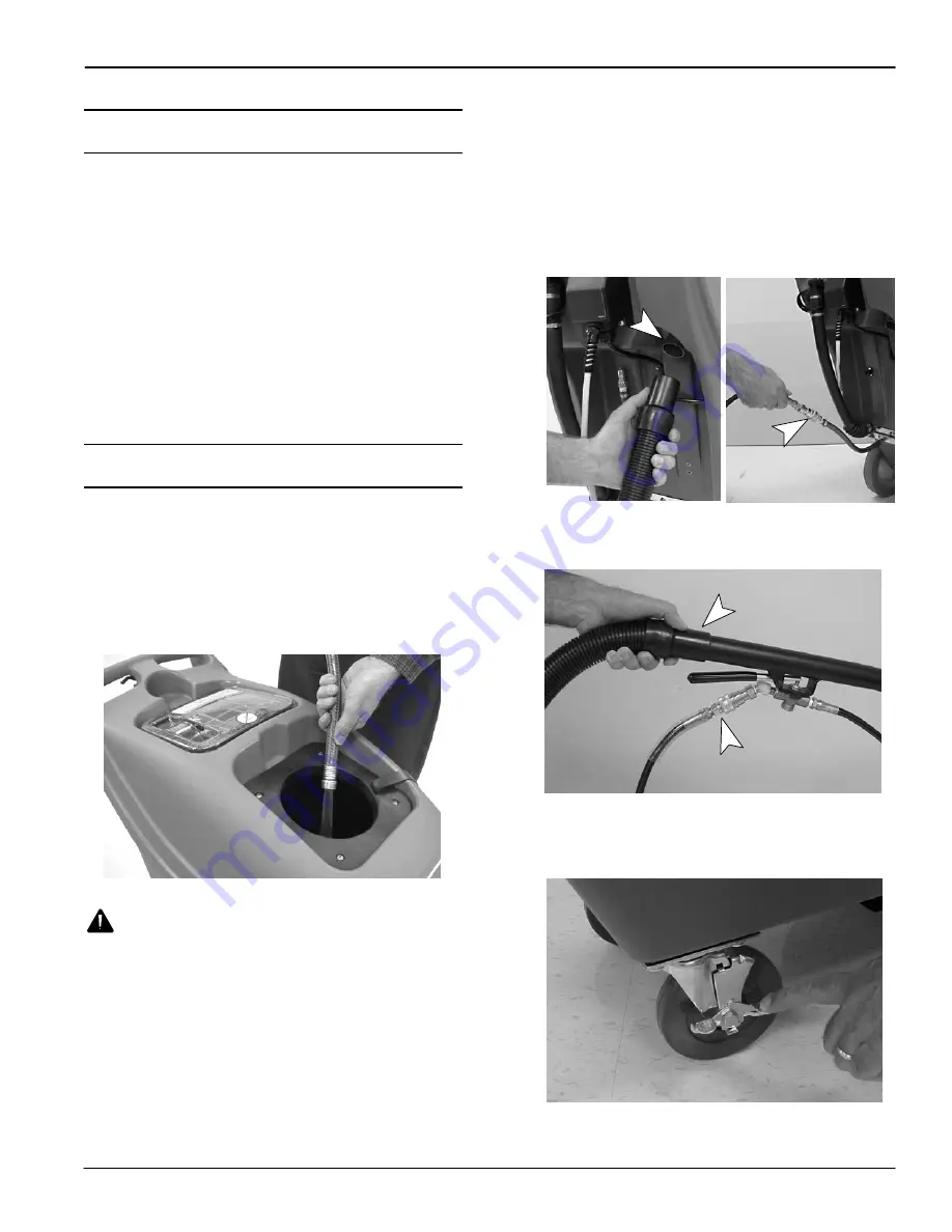 Tennant 1100 Operator And Parts Manual Download Page 17