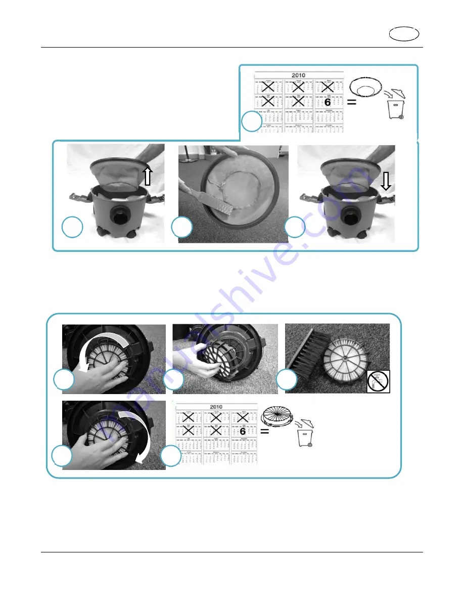 Tennant 1231414 V3e Скачать руководство пользователя страница 21