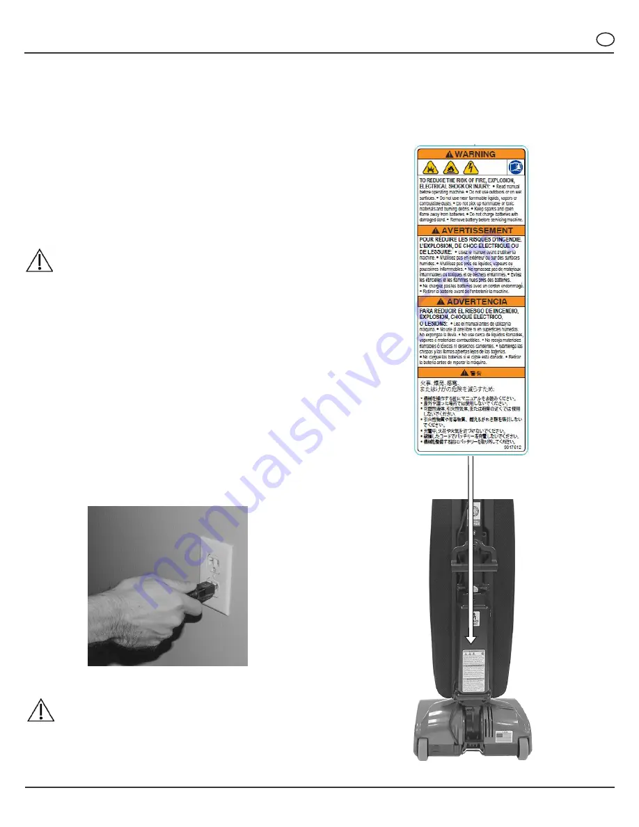 Tennant 1254328-V-LWU-13 Operator And Parts Manual Download Page 5