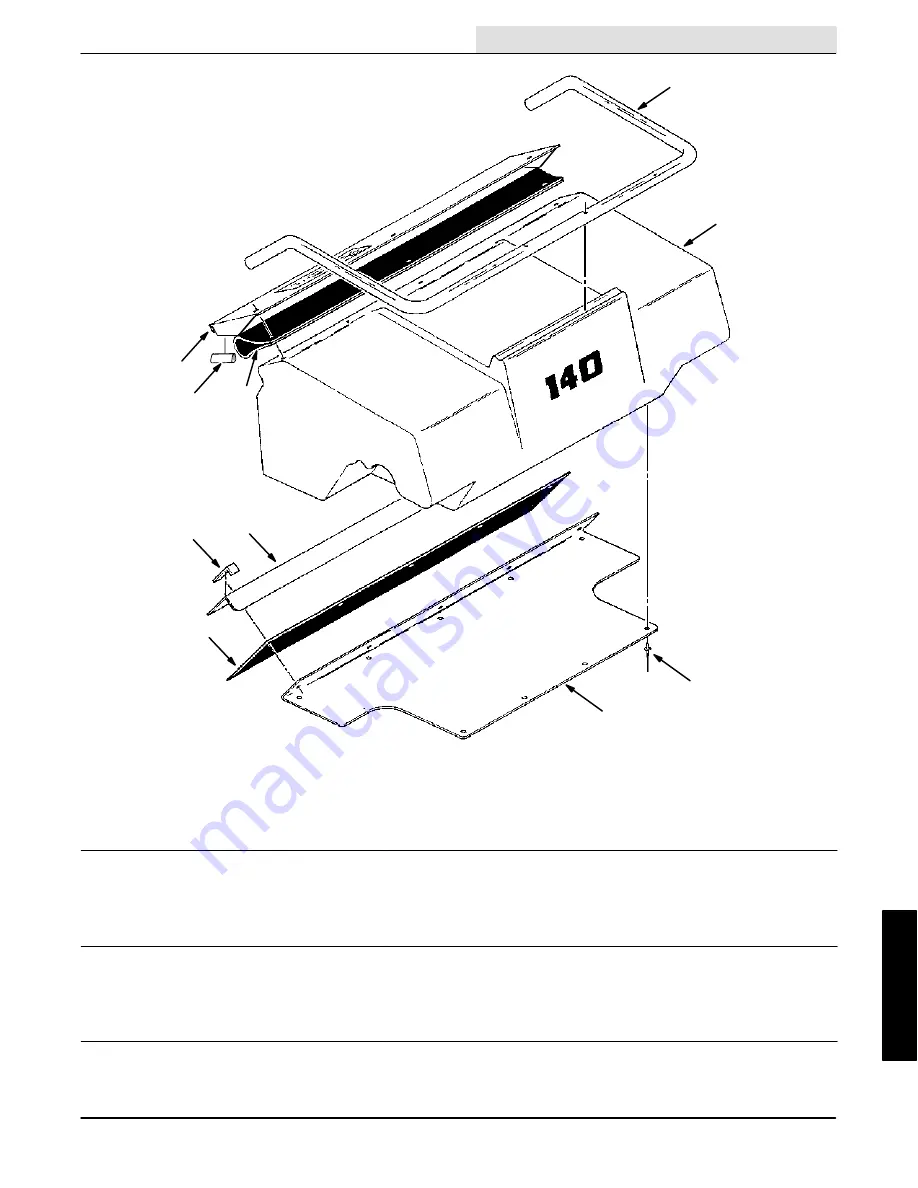 Tennant 140 Operator And Parts Manual Download Page 61