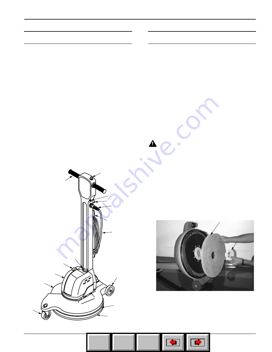 Tennant 2360 Operator And Parts Manual Download Page 16