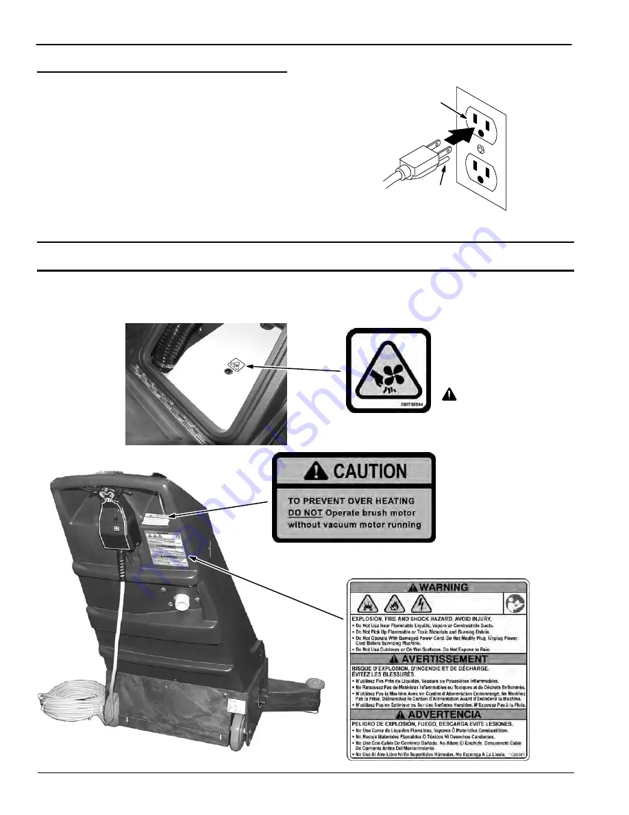 Tennant 3280 607734 Operator And Parts Manual Download Page 4