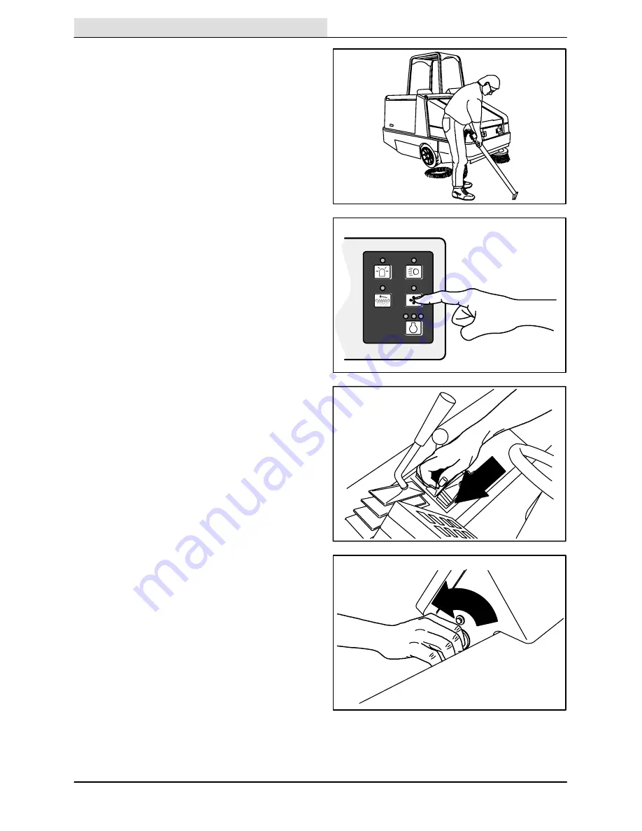 Tennant 385DLH Operator'S Manual Download Page 50