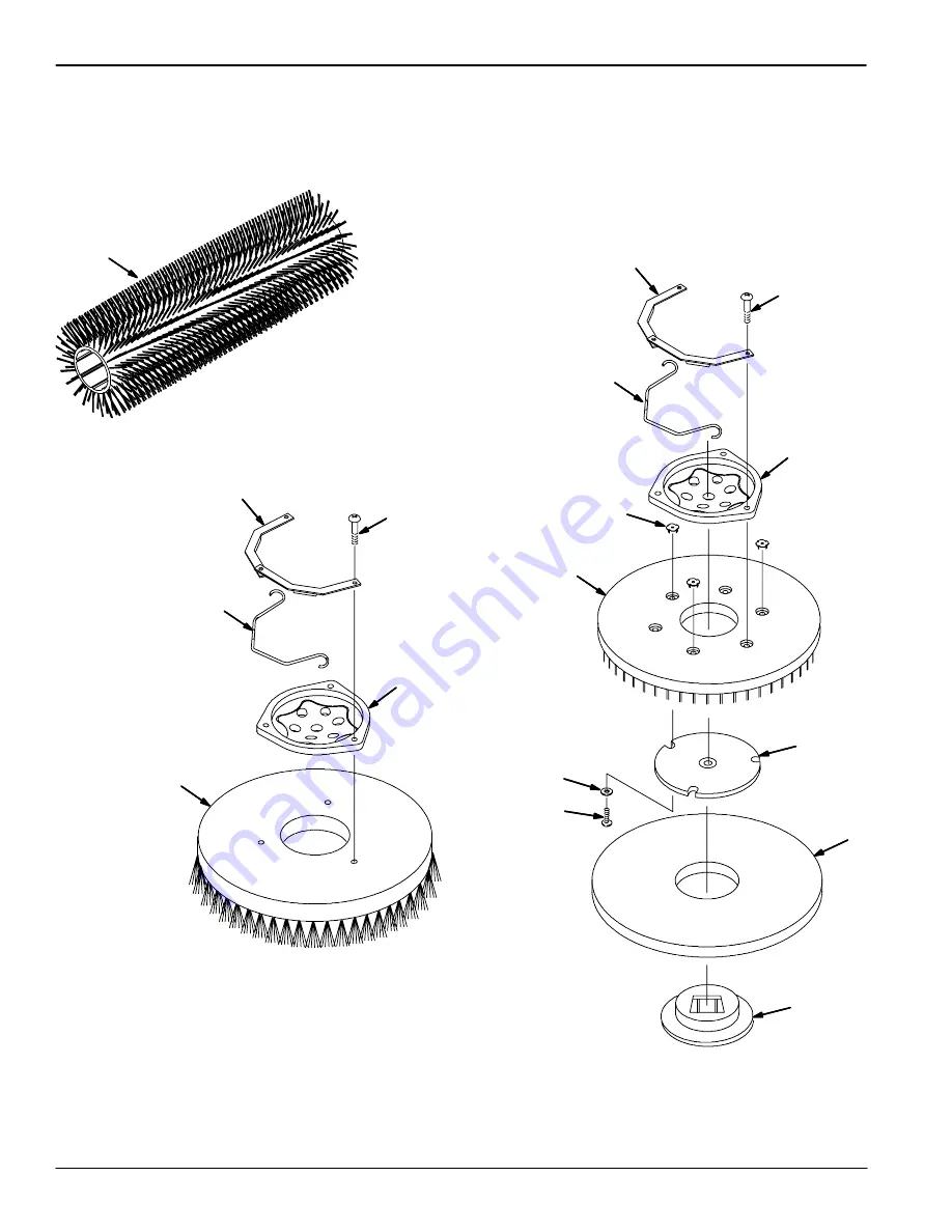 Tennant 5400 Operator And Parts Manual Download Page 112