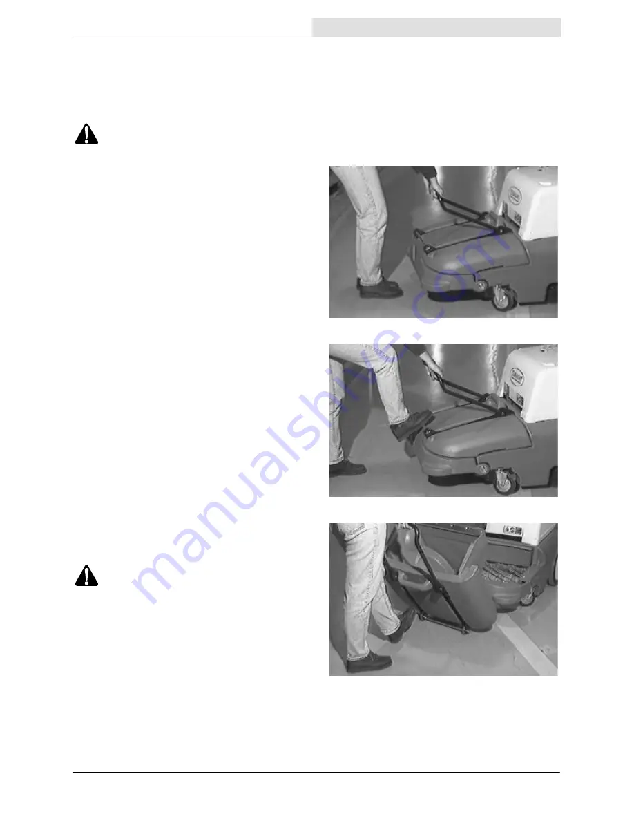 Tennant 6080 Operator'S Manual Download Page 29