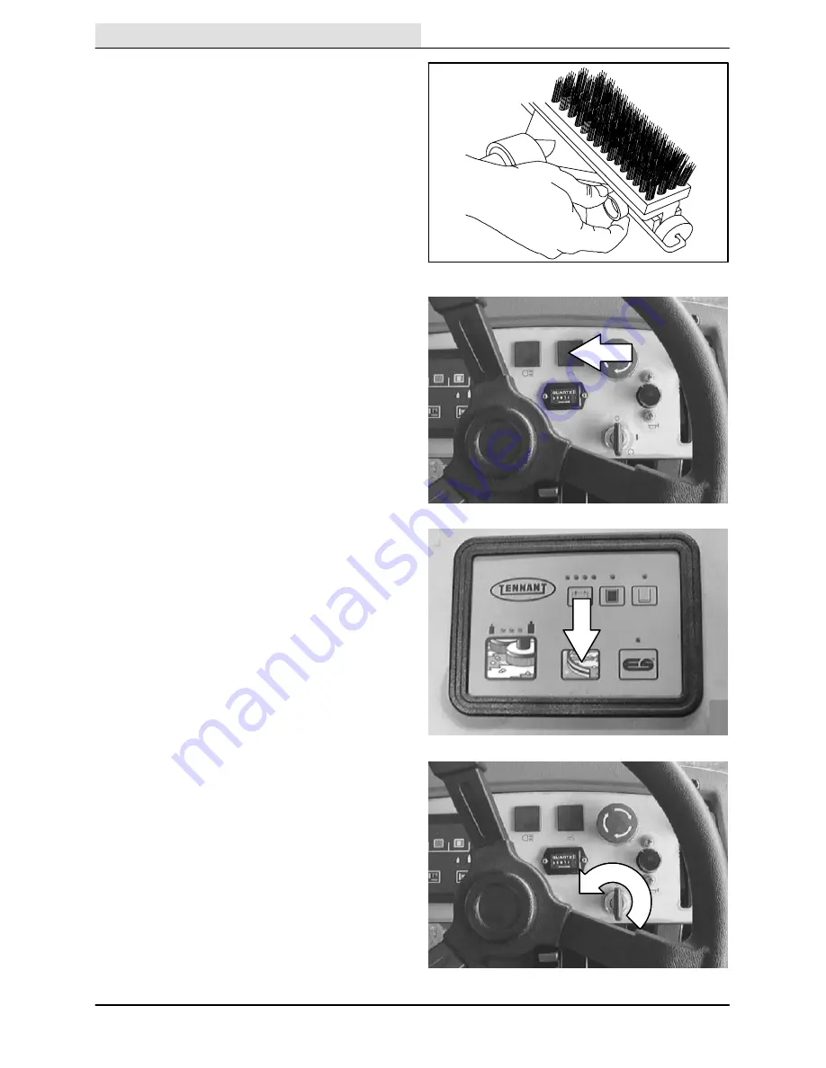 Tennant 7100 Operator'S Manual Download Page 50