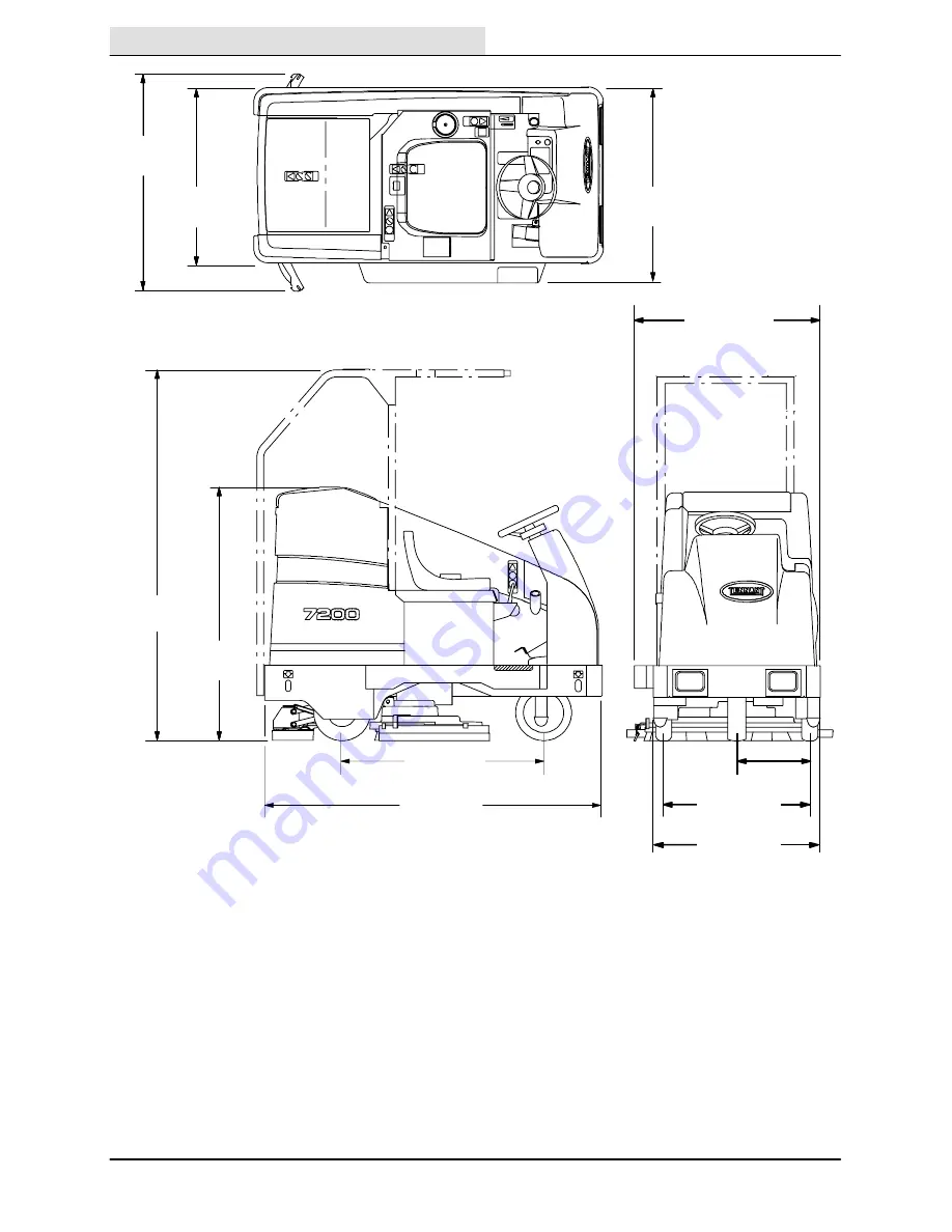 Tennant 7200 Operator'S Manual Download Page 104