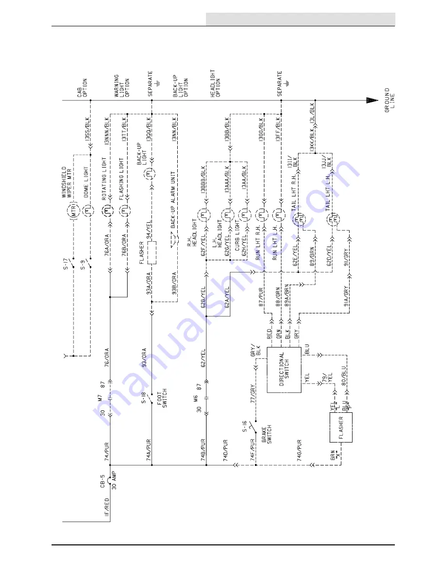 Tennant 800 Service Manual Download Page 127