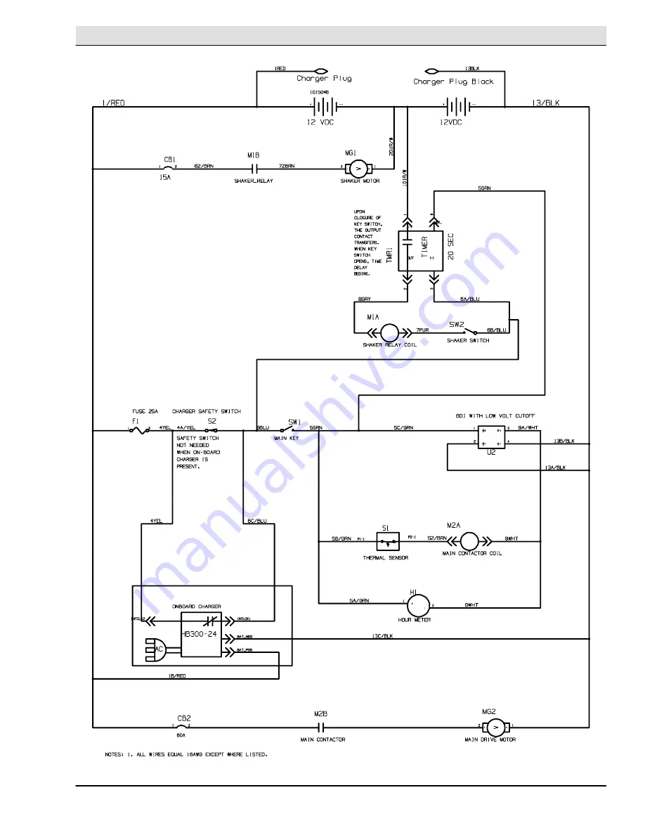 Tennant S10 Service Information Manual Download Page 37