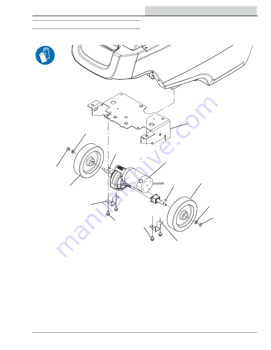 Tennant t500 Service Information Manual Download Page 97