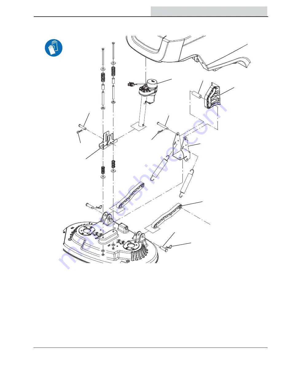 Tennant t500 Service Information Manual Download Page 105