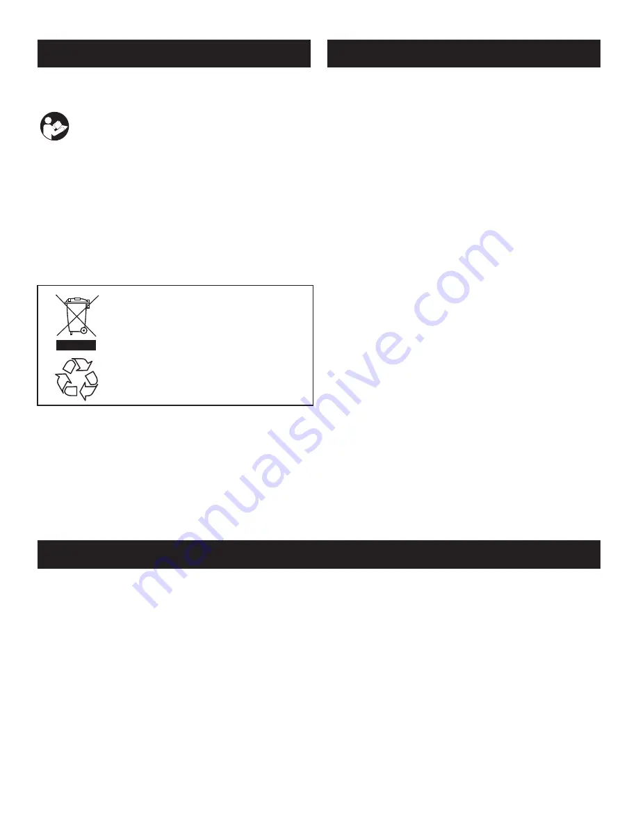 Tennant V-WA-30 Operator And Parts Manual Download Page 14