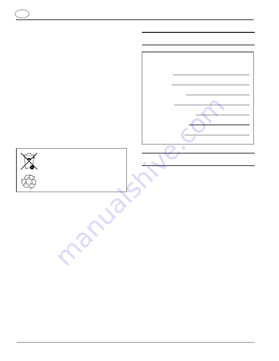 Tennant v-wd-15 Operator'S Manual Download Page 2