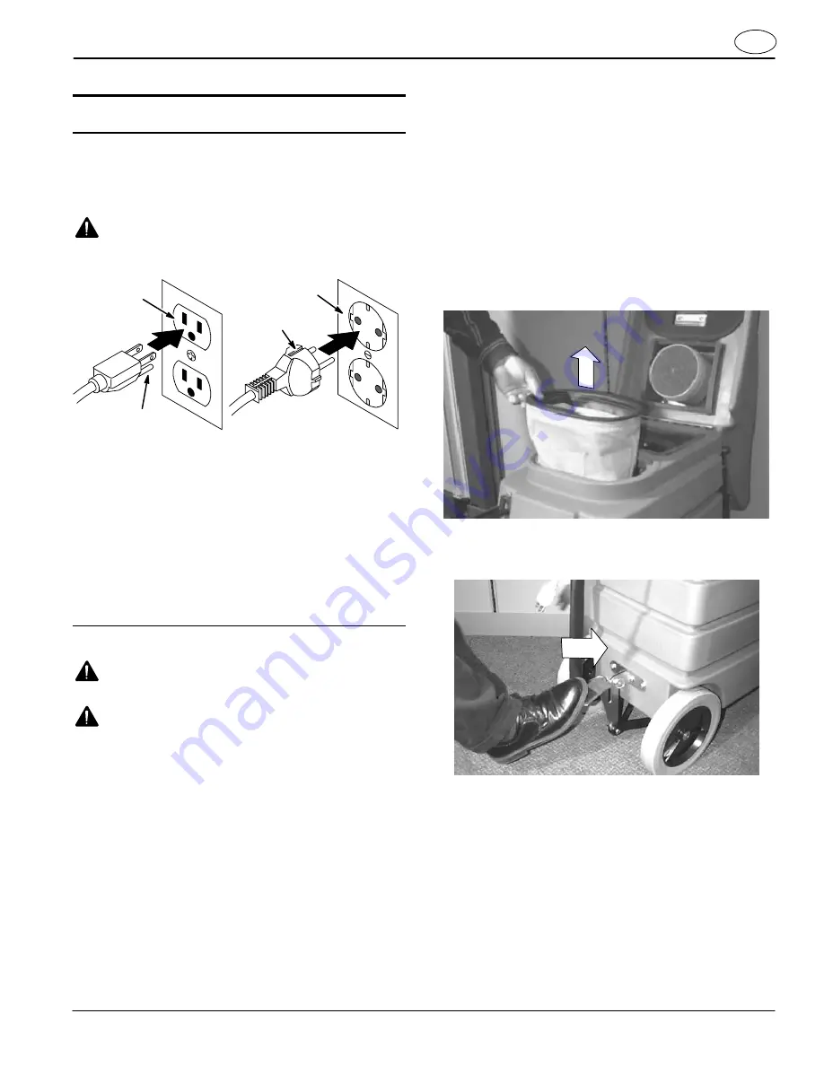 Tennant v-wd-15 Operator'S Manual Download Page 7