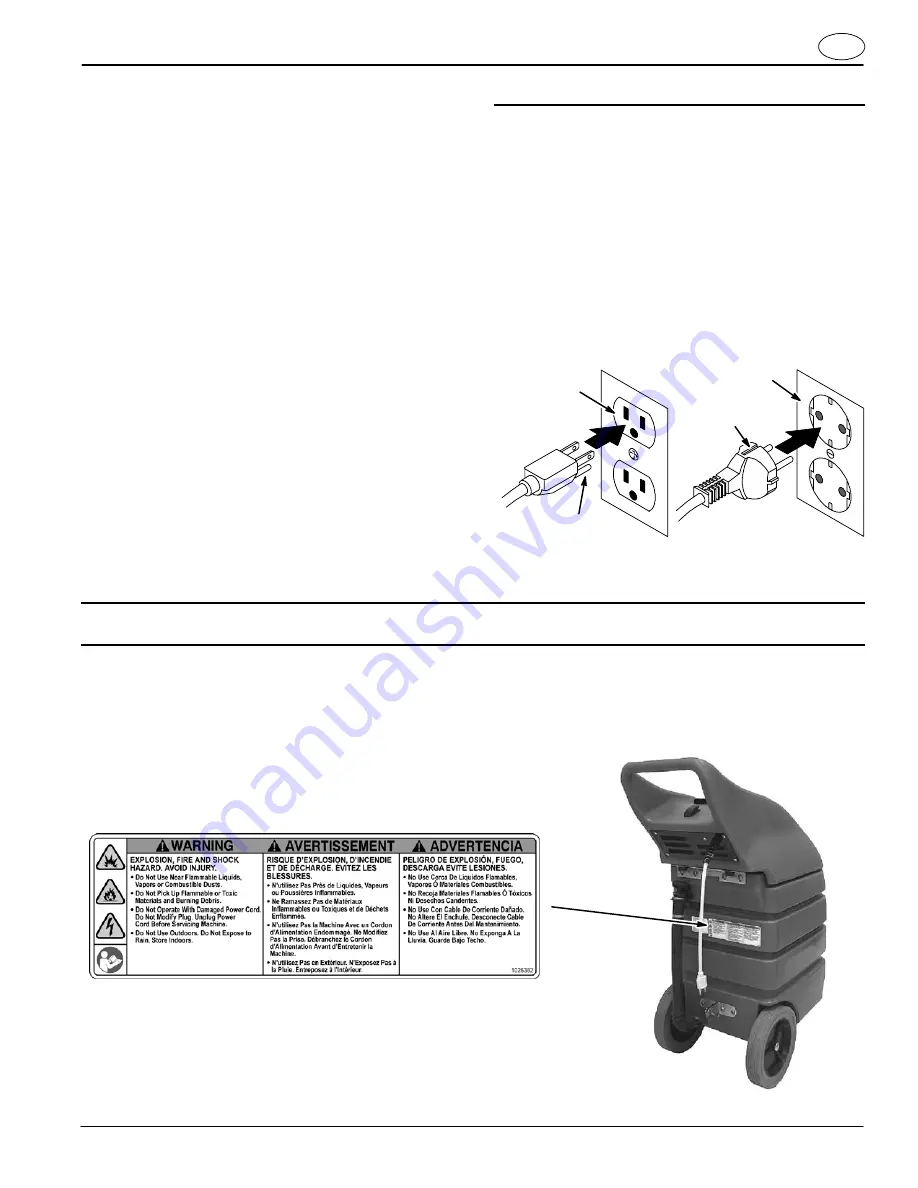 Tennant v-wd-15 Operator'S Manual Download Page 23