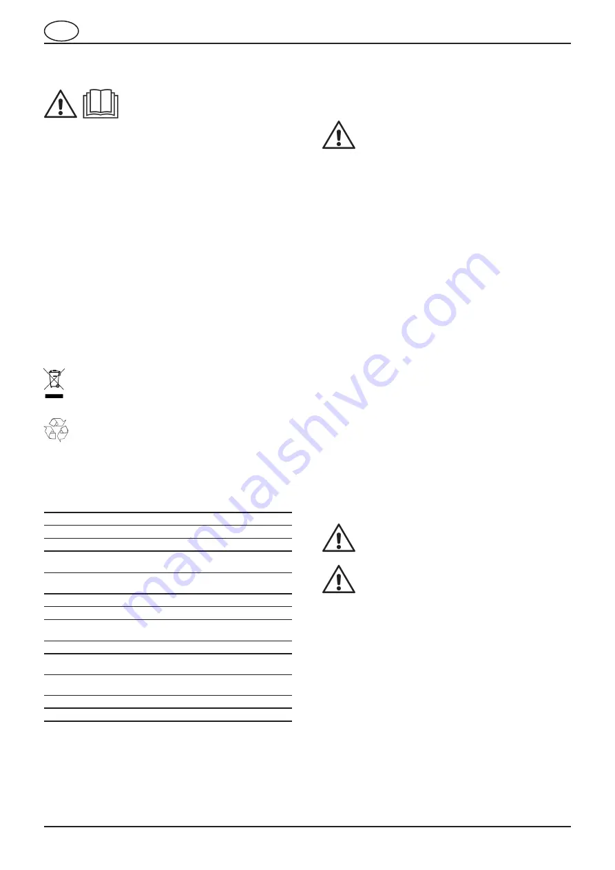 Tennant V-WD-27 Operator'S Manual Download Page 14