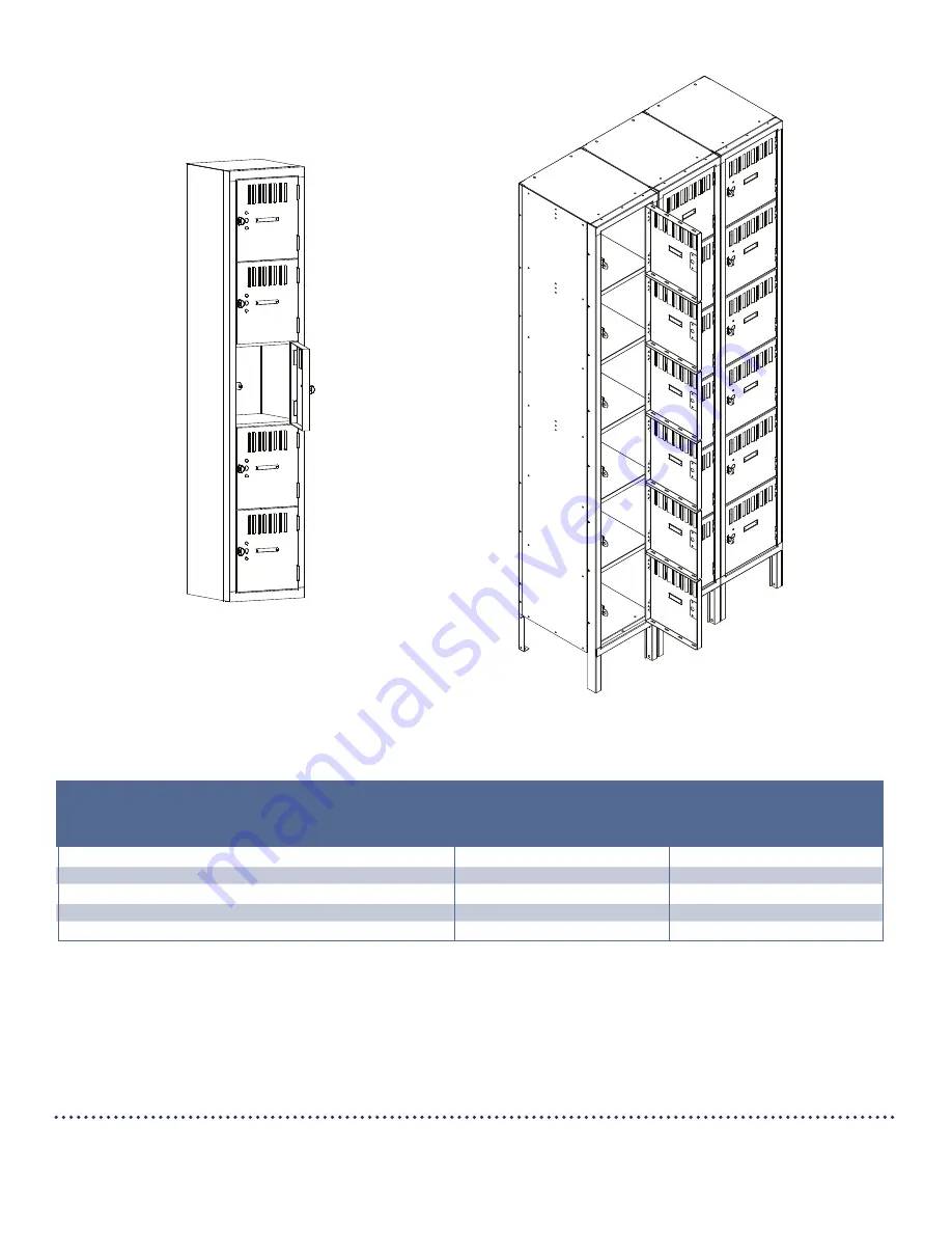 Tennsco CINCO NIVELES Assembly Instructions/Parts Manual Download Page 4