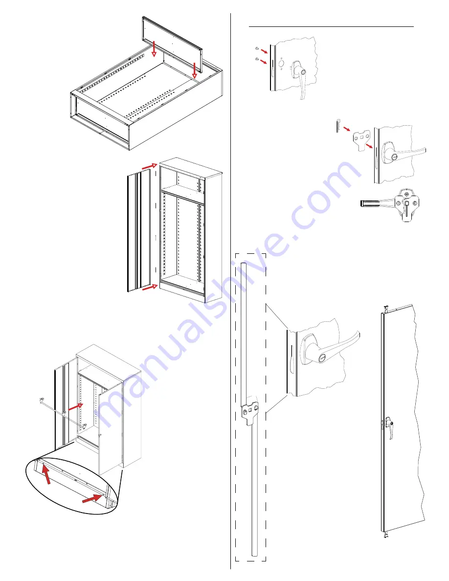 Tennsco J1878A-N-W Assembly Instructions/Parts Manual Download Page 3