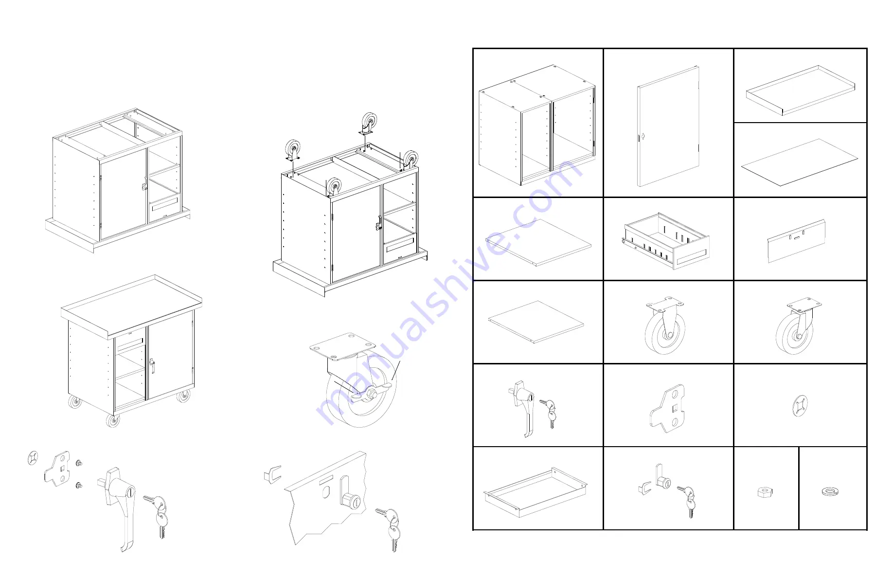 Tennsco MB-2-2542 Assembly Instructions/Parts Manual Download Page 2